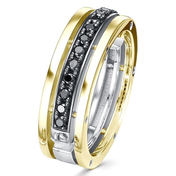 Кольцо, золото, бриллиант, 904-10902